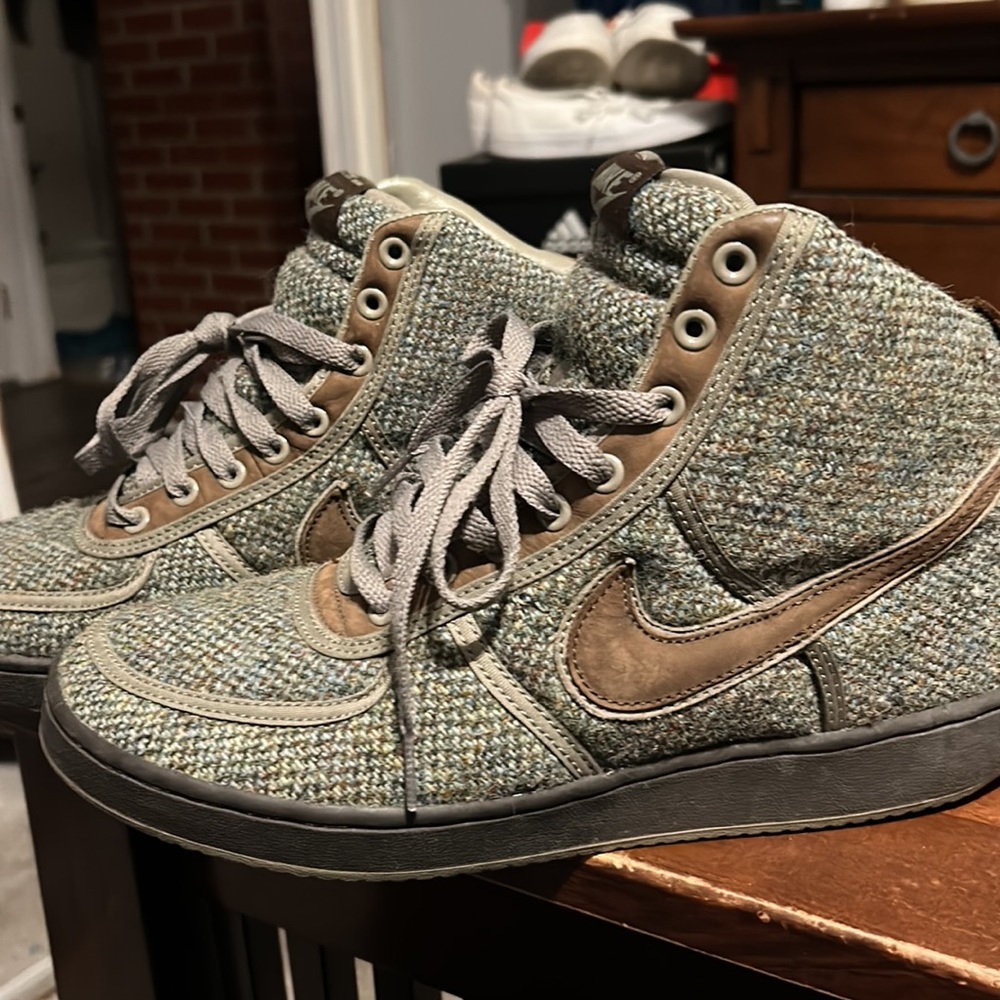 Woman’s Vandal SP high- Premium Tweed-Harris tweed- size 11 wmns men’s 9 - Picture 3 of 9